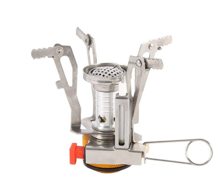 Ultralight Portable Camping Gas Stove – Foldable Backpacking Burner ignition